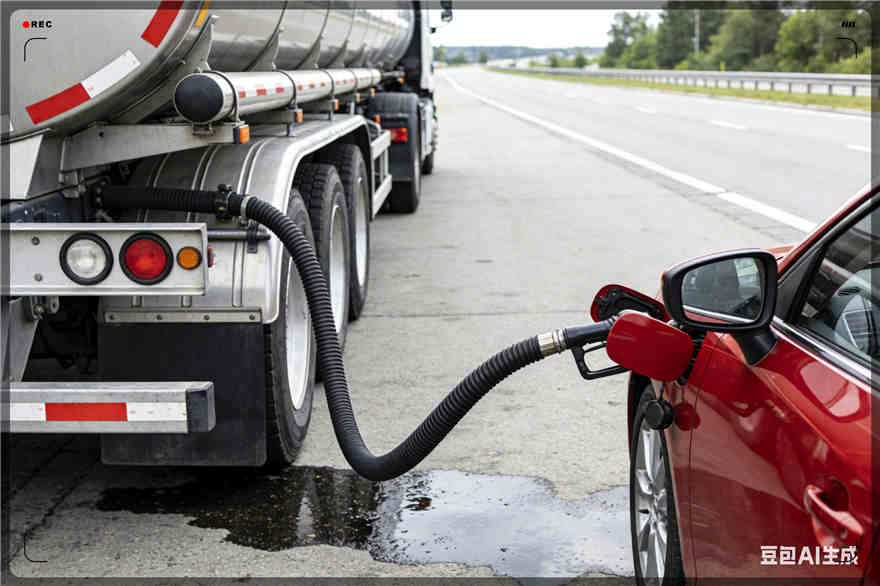 洛江区汽车救援送水案例